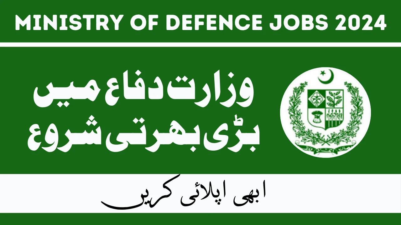 Latest Ministry Of Defence Rawalpindi Jobs 2024 Online Apply